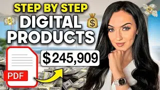 How to Start Selling Digital Products (STEP BY STEP) FREE COURSE