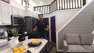 LUXURIOUS TINY HOME with Loft that POPS!