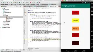 Android Studio Animation: Fade, Slide, Blink, Bounce, and Move
