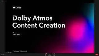 DaVinci Resolve 17   Training   Dolby Atmos   Session 01   Lesson 01