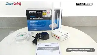 TOTOLINK N200RE V3 300Mbps Mini Wireless N Router Versi 3 - (92335)