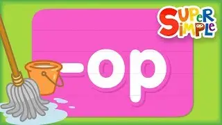 Learn How To Read Words In The "op" Word Family | Turn & Learn ABCs | Preschool Learning