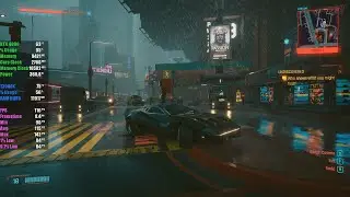 Cyberpunk 2077: RTX 4090 + i9 13900K Stock, 1440p Max Settings (RTX Psycho, DLSS Quality)