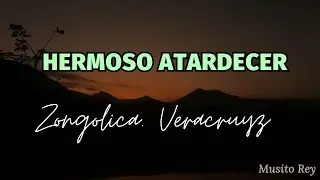 Hermoso Atardecer Entre Montañas en  Zongolica Veracruz 4K Ultra HD