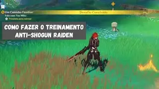 COMO FAZER O TREINAMENTO ANTI-SHOGUN RAIDEN - [Genshin Impact]