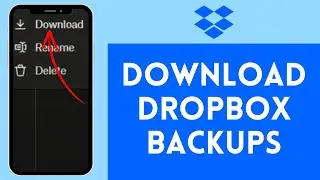 How to Download Backups From Dropbox (2024) | Install Backups From Dropbox