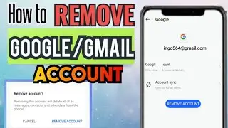 Paano mag delete ng gmail account 2024 | how to remove google account from android phone