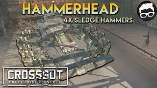 Crossout -- The Hammer Head (Sledghammer Shotgun Hovercraft)