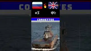 Russia vs United Kingdom | Naval Power Comparison 2024 #shorts