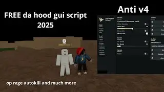 OP FREE da hood gui script 2025, anti v4, recently dropped, undetected, da hood 2025