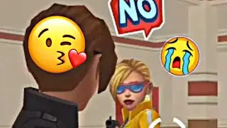 I tried to kiss her and she said NO 😭