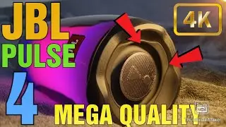 JBL Pulse 4 - 4k 60fps Mega Bass Test