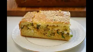 Вкусное тесто для заливных пирогов. Вкусный заливной пирог с капустой.