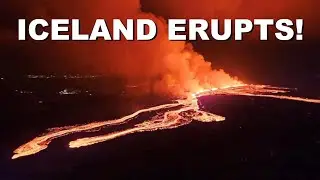 Iceland Erupt With Massive 4km Fissure - 4.7 Mag Quake Rattles Hawaii - North Star Polaris Close-Up
