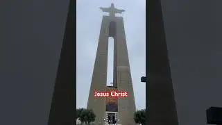 Jesus statue in Lisbon #shorts #viral #trending #shortsfeed #portugal #youtubeshorts #jesus #god