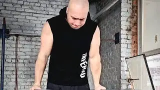 Разминка всех мышц на брусьях 💪