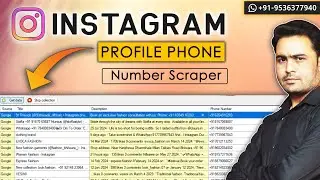 instagram profile phone number extractor | instagram phone number scraper