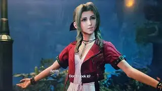 PS5 FINAL FANTASY VII REMAKE Cloud Aerith Scene