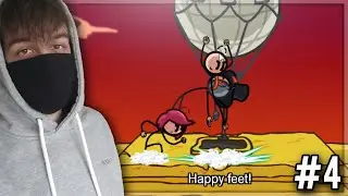 HAPPY FEET WOMBO COMBO! - Henry The Stickmin Collection #4