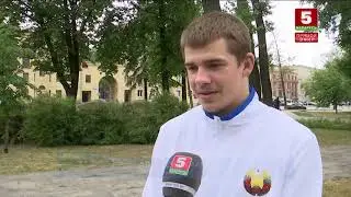 Алексей Кулаков в программе "Спорт Центр" (Беларусь 5 )