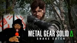 METAL GEAR SOLID DELTA SNAKE EATER REACTION!!!!