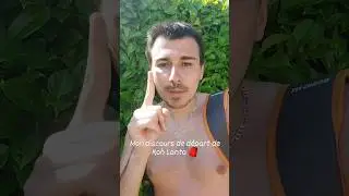 Mon discours de départ de Koh Lanta 😅 #shorts