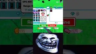 1000 iq moment In Toliet tower defence#shorts#Roblox#trollface