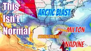 Bad News! Milton Will Potentially Strengthen Again AND Nadine Coming Next!
