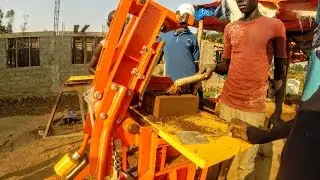 Making Earth Blocks in South Sudan