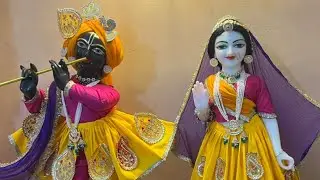 Radha Krishna shringar Darshan || artistry with Krishna