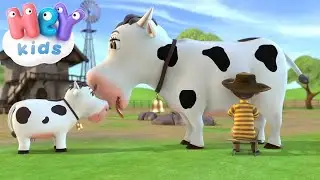 Корова Зорька - Детские песни - Развивающие мультфильмы для детей