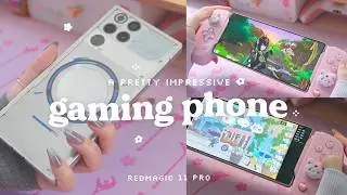 🫧 a unique + powerful gaming phone that can also kinda play pc games | feat. REDMAGIC 11 Pro ✩