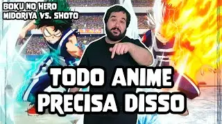 Midoriya quase botou tudo a perder nessa luta  | Midoriya Vs. Shoto - My Hero Academia | Zé Renacho