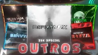 25K Subscribers Exclusive OUTRO PACK On Alight Motion And Node Video | Bh4vyafx