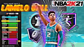 MOST ACCURATE Lamelo Ball build in 2K21 Next Gen | Best PG Build