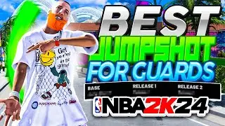 ✅NBA 2K24 Best JUMPSHOT For Guards! 2K24 Auto GREEN Jumpshots!