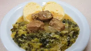 Dušené vepřové a kapusta s knedlíkem podle paňmámy - Videorecept 2018