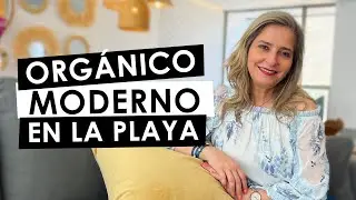 🔥DISEÑO ORGÁNICO MODERNO EN LA PLAYA🔥🏝
