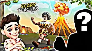 CAN I MET SCARY TEACHER IN PAST TIME ! ( STONE AGE )