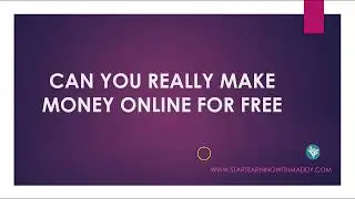 Make Money Online For Free