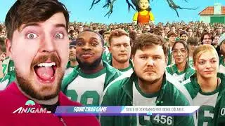 ANIGAME Programa 05/02/22 Temporada 1 (Parte 3) - Juego del Calamar en Minecraft de Streamers