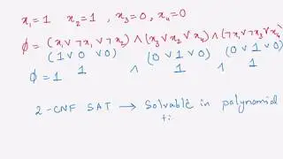 3-CNF SAT (3 CNF Satisfiability)