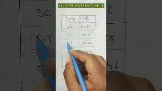 SSC CHSL 2021 Tier 1 Final Cutoff | SSC CHSL 2023 