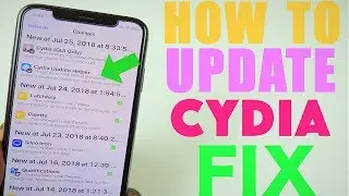 *FIX* How To Update Cydia 1.1.30 Without It Disappearing