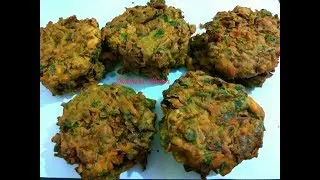 Rainy day snacks/स्वादिष्ट कुरकुरे भाजी वड़ा बनाएं,नए और आसान तरीके से/Bhaji Bada/Palak Bhaji Bada