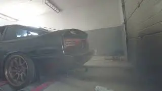 Toyota supra mk3 1jz shooting flame