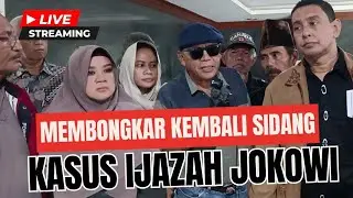 LIVE❗MEMBONGKAR KEMBALI IJAZAH PRESIDEN JOKO WIDODO