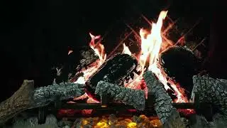 Inception Electric Fireplace Background: Tranquil Greige with Oak Logs