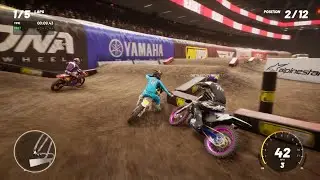 MX VS ATV Legends Multiplayer - Supercross Gameplay