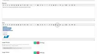 24.  Editor de texto en noticias